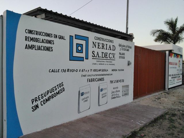 Fachada de Construcciones NERIAD